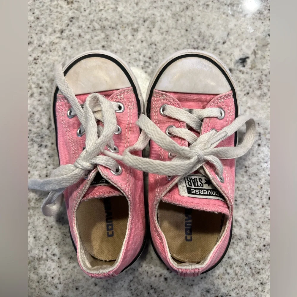 Pink Converse Toddler Size 7